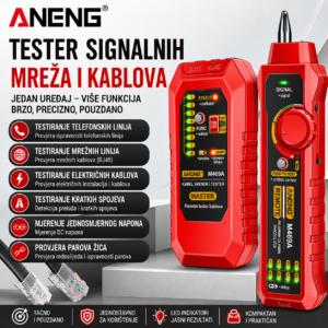 ANENG M469A tester i tragač mrežnih RJ45 RJ11 kablova