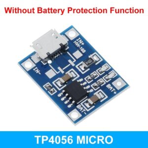 TP4056 Micro USB modul za punjenje Li-Ion baterija 1A