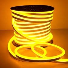 Zlatna LED Neon traka 10m 220V - IP67 vodootporna
