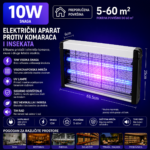 Elektricni aparat protiv komaraca i insekata UV 10W