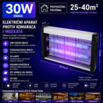 Elektricni aparat protiv komaraca i insekata UV 30W