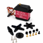 Digitalni servo motor 20KG 4.8-7.4V metalni zupčanici Arduino