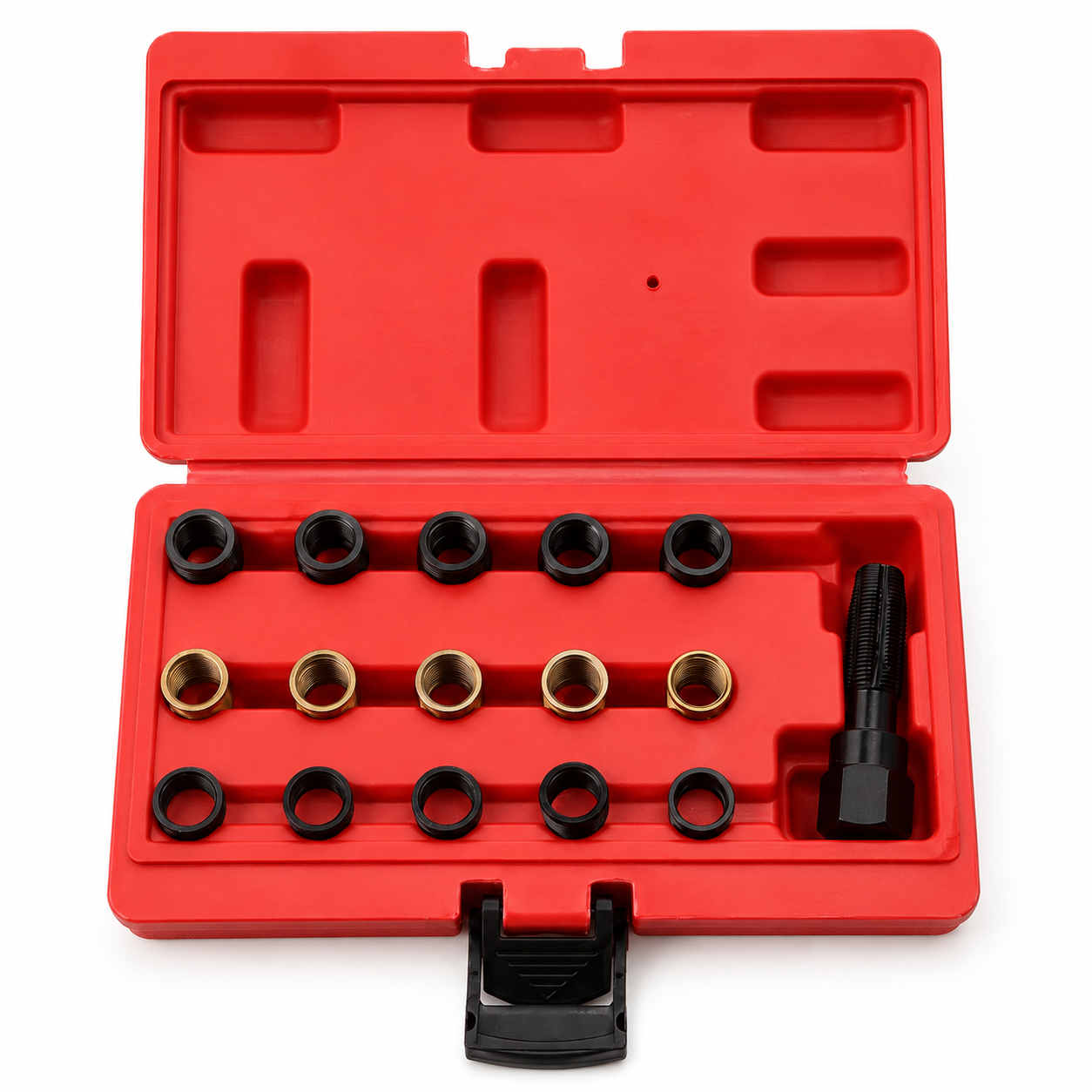 Set za popravku navoja svjecice M14 x 1.25 16 kom crveni