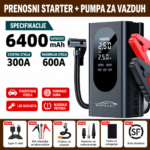 Jump Starter 600A sa kompresorom pumpom za gume 99800