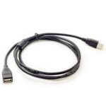 USB 2.0 produzni kabal 1.5m muski-zenski crni