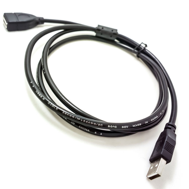 USB 2.0 produzni kabal 3m muski-zenski crni - Image 2