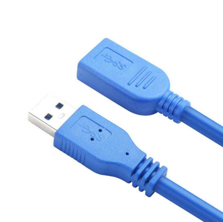 USB 3.0 produzni kabal 2m muski-zenski plavi - Image 4